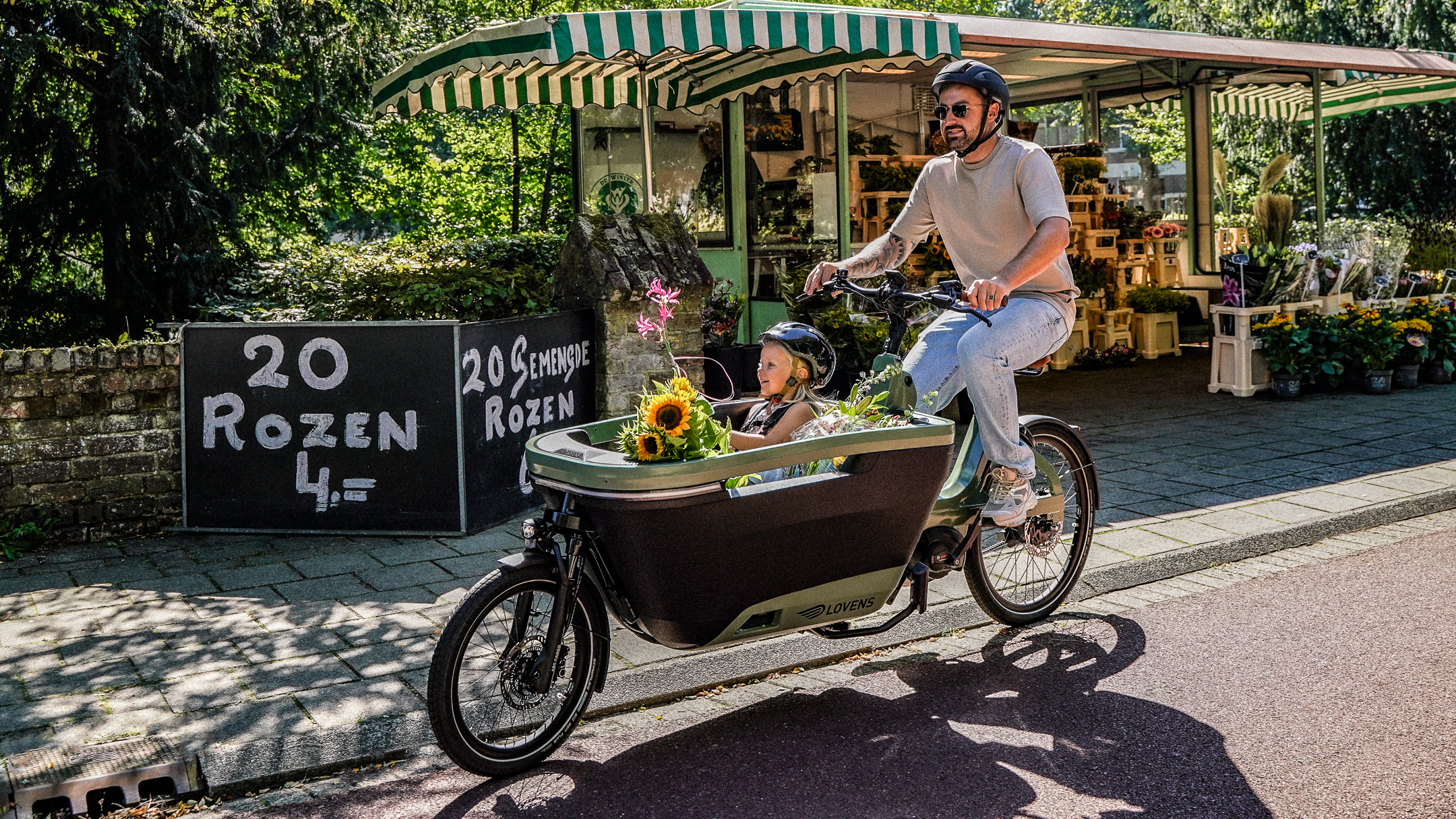 Vélo Cargo Electrique Lovens Ville Vélo Horizon Angers